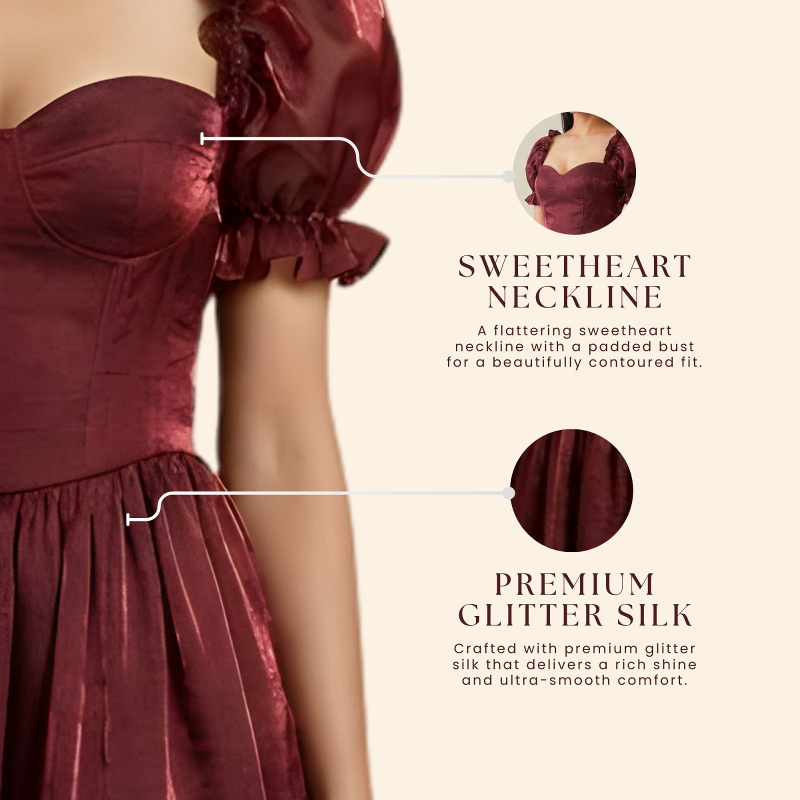 Sundari Premium Handcraft Dress